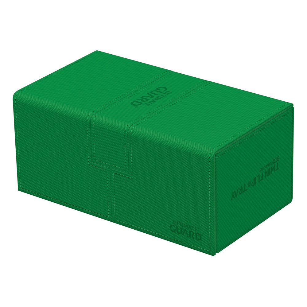 Ultimate Guard Twin Flip`n`Tray 200+ XenoSkin Monocolor Vert