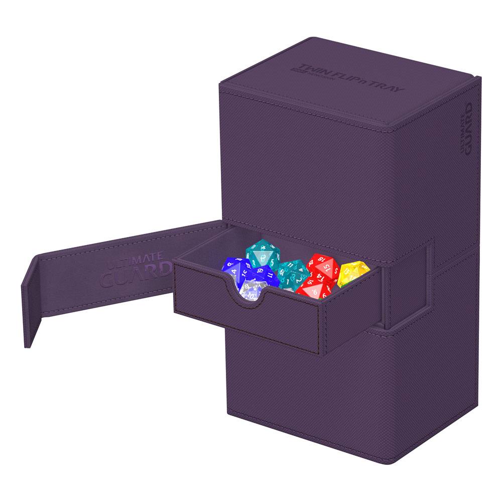 Ultimate Guard Twin Flip`n`Tray 200+ XenoSkin Monocolor Violet
