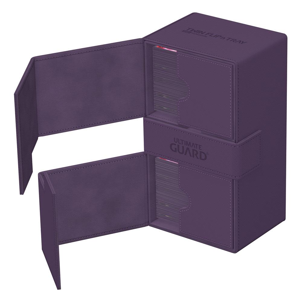 Ultimate Guard Twin Flip`n`Tray 200+ XenoSkin Monocolor Violet
