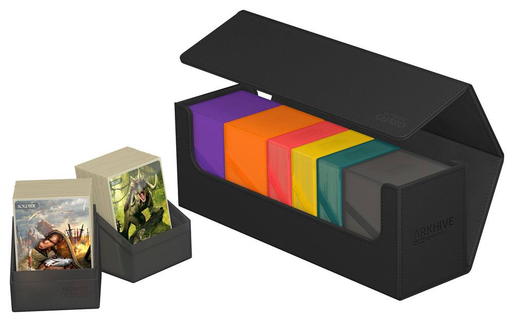 Ultimate Guard Arkhive 400+ XenoSkin Monocolor Noir
