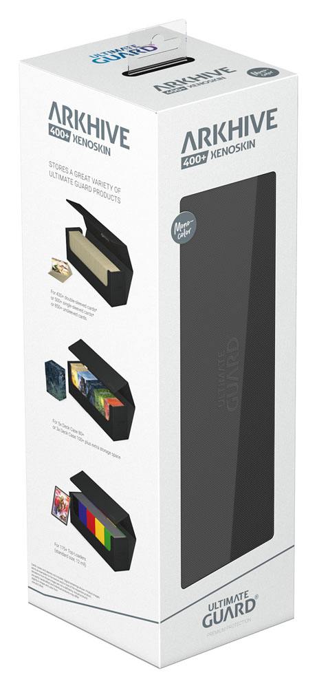 Ultimate Guard Arkhive 400+ XenoSkin Monocolor Noir