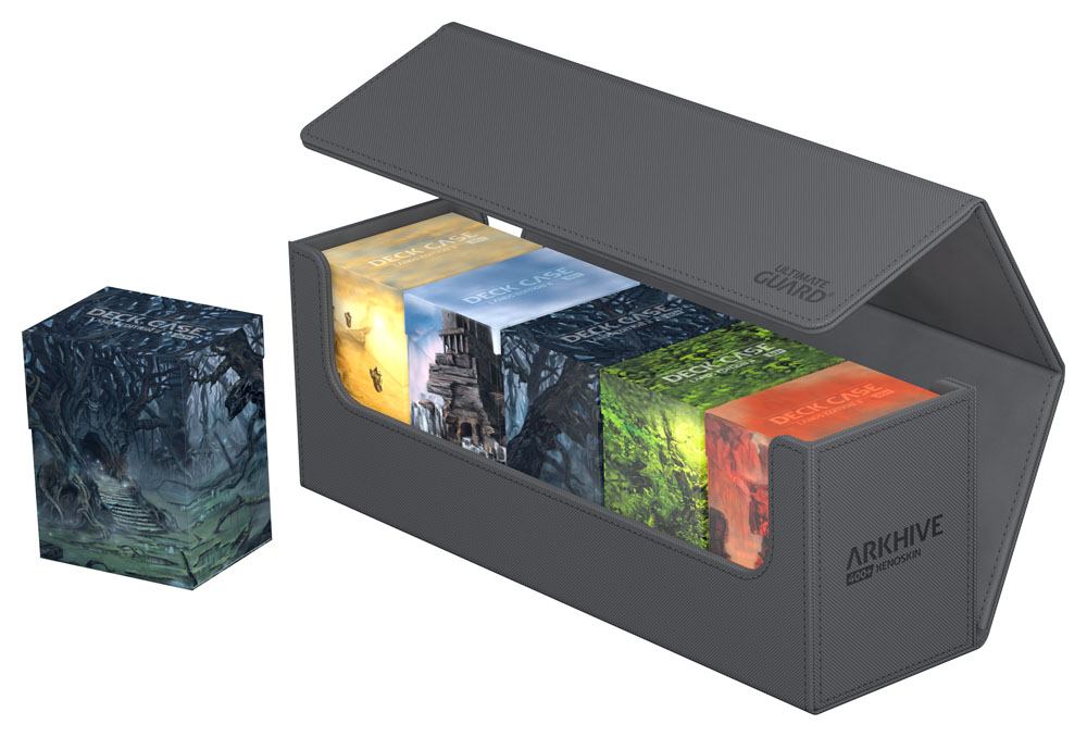 Ultimate Guard Arkhive 400+ XenoSkin Monocolor Gris