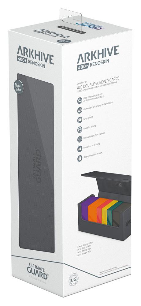 Ultimate Guard Arkhive 400+ XenoSkin Monocolor Gris