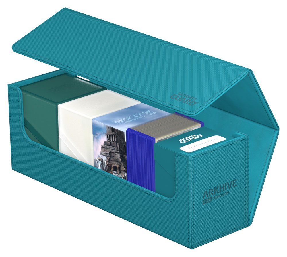 Ultimate Guard Arkhive 400+ XenoSkin Monocolor Bleu Pétrole