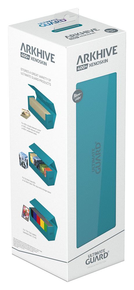 Ultimate Guard Arkhive 400+ XenoSkin Monocolor Bleu Pétrole