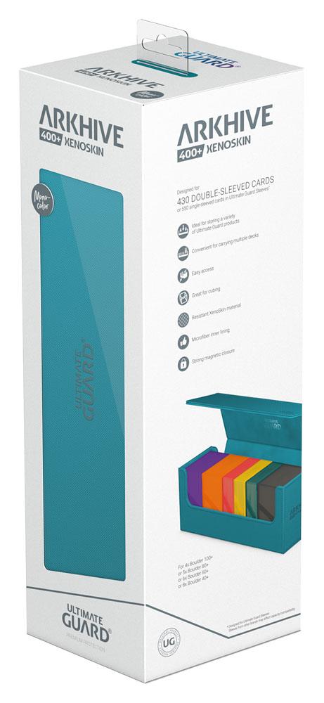 Ultimate Guard Arkhive 400+ XenoSkin Monocolor Bleu Pétrole