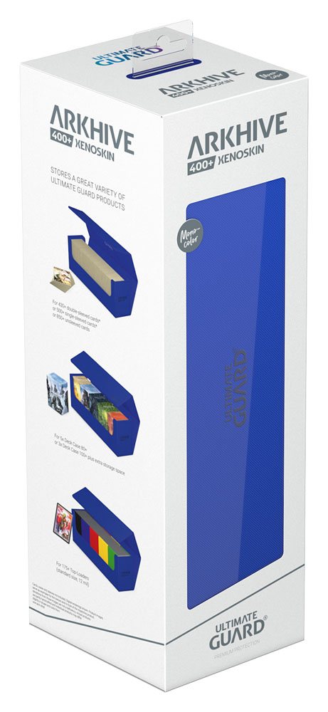 Ultimate Guard Arkhive 400+ XenoSkin Monocolor Bleu