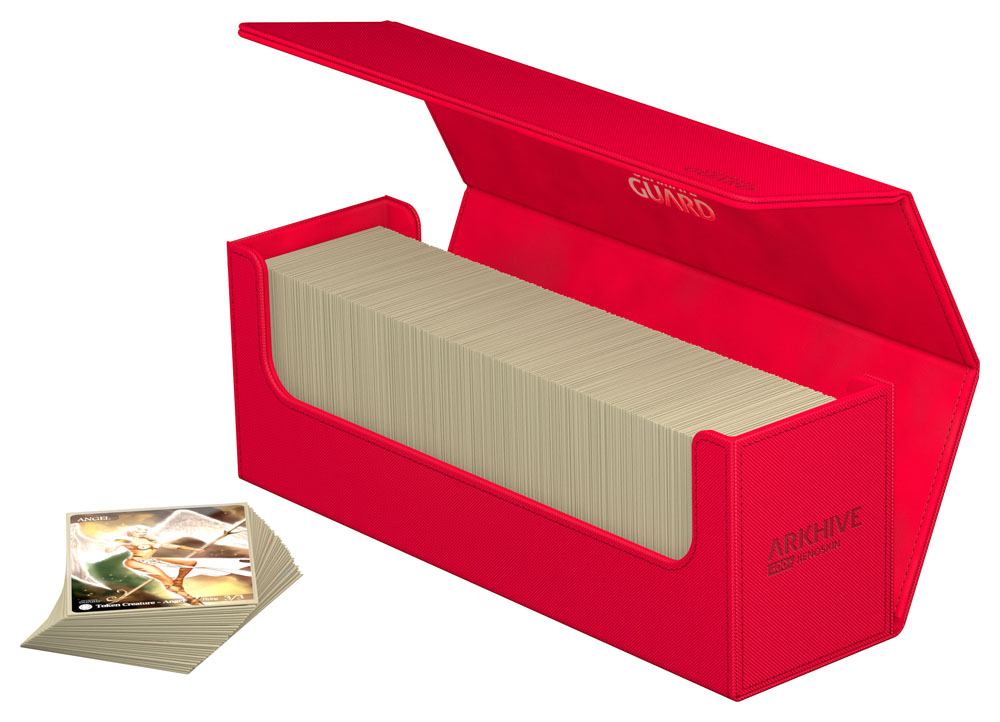 Ultimate Guard Arkhive 400+ XenoSkin Monocolor Rouge