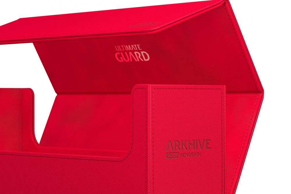 Ultimate Guard Arkhive 400+ XenoSkin Monocolor Rouge