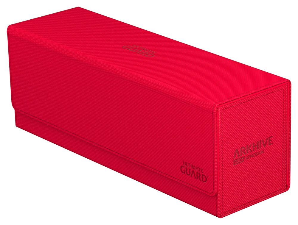 Ultimate Guard Arkhive 400+ XenoSkin Monocolor Rouge