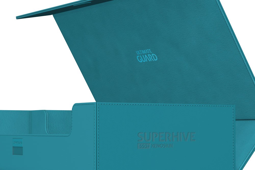Ultimate Guard Superhive 550+ XenoSkin Monocolor Bleu Pétrole