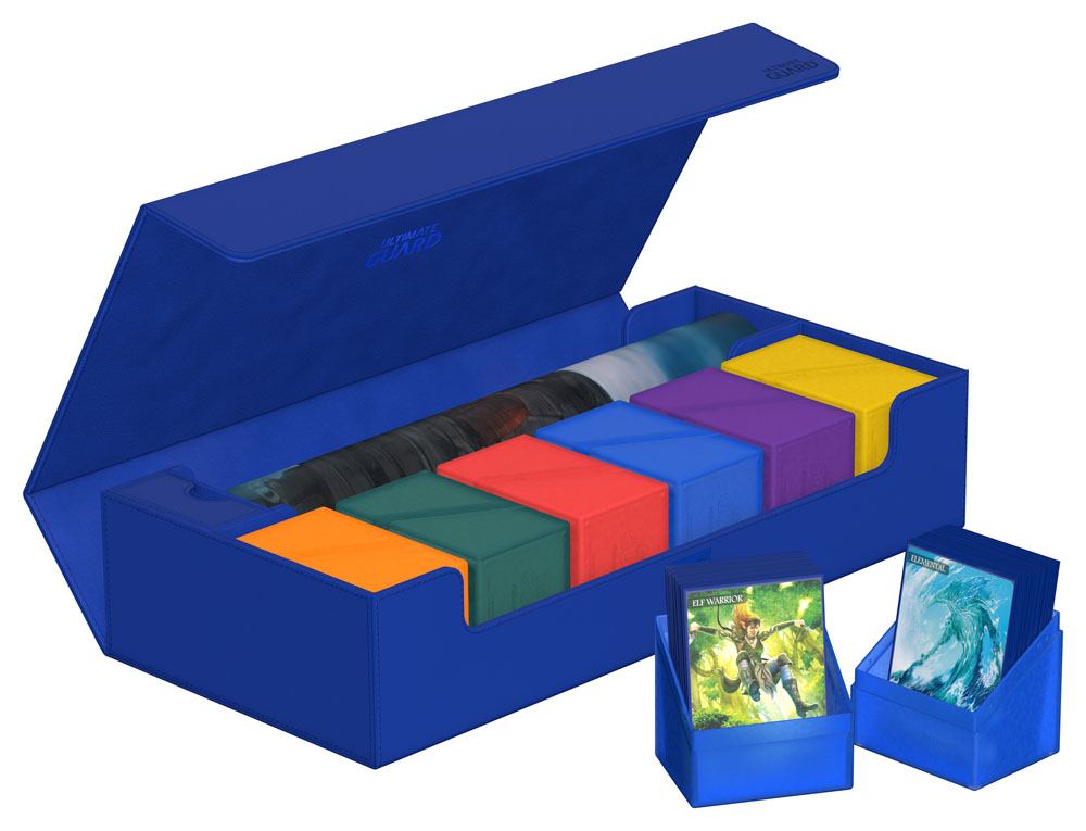 Ultimate Guard Superhive 550+ XenoSkin Monocolor Bleu