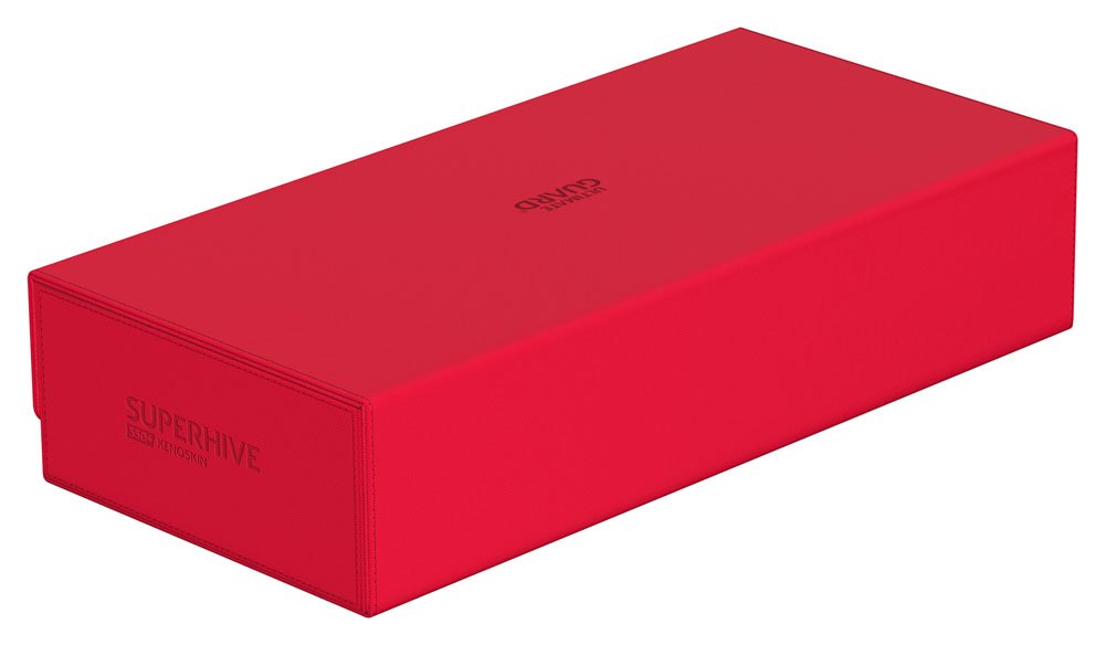 Ultimate Guard Superhive 550+ XenoSkin Monocolor Rouge