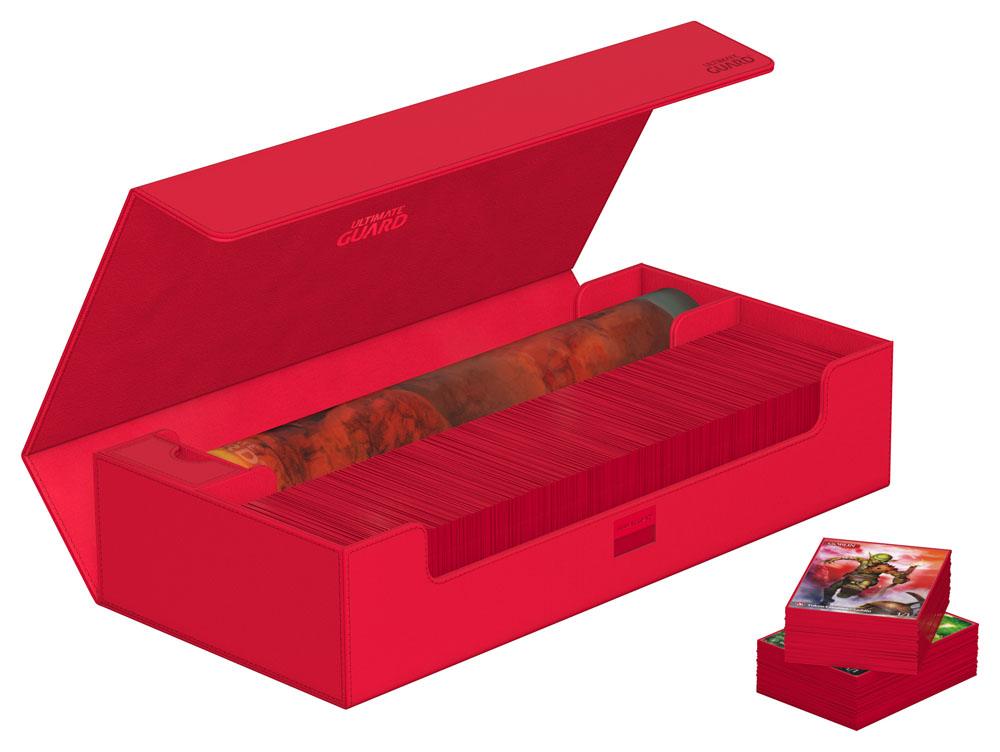 Ultimate Guard Superhive 550+ XenoSkin Monocolor Rouge
