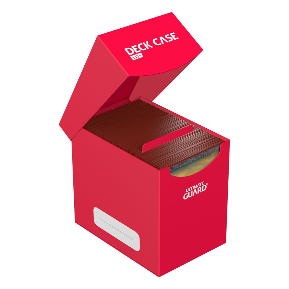 Ultimate Guard boîte pour cartes Deck Case 133+ taille standard Rouge