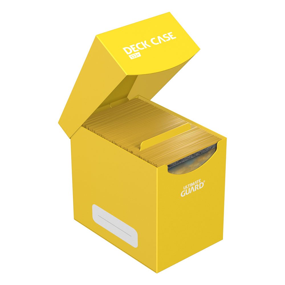 Ultimate Guard boîte pour cartes Deck Case 133+ taille standard Jaune