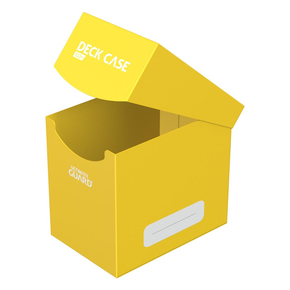 Ultimate Guard boîte pour cartes Deck Case 133+ taille standard Jaune