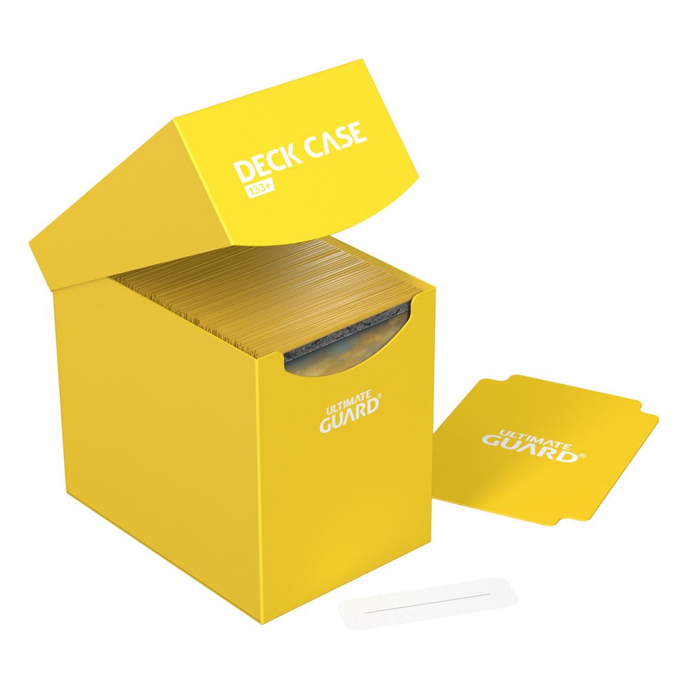 Ultimate Guard boîte pour cartes Deck Case 133+ taille standard Jaune