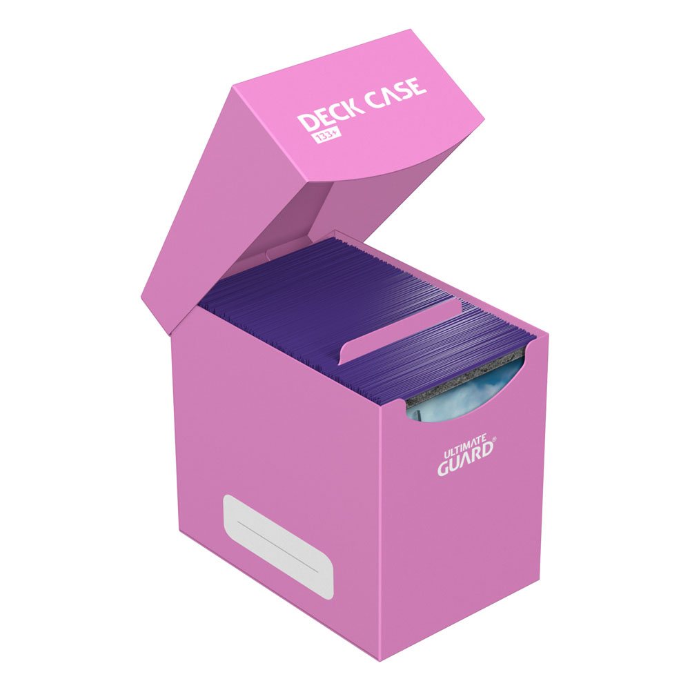 Ultimate Guard boîte pour cartes Deck Case 133+ taille standard Rose