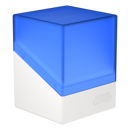 Ultimate Guard Boulder Deck Case 100+ SYNERGY Bleu/Blanc