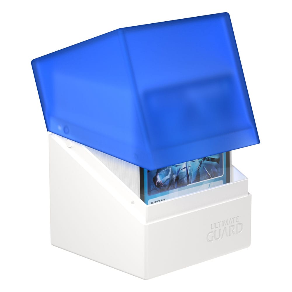 Ultimate Guard Boulder Deck Case 100+ SYNERGY Bleu/Blanc