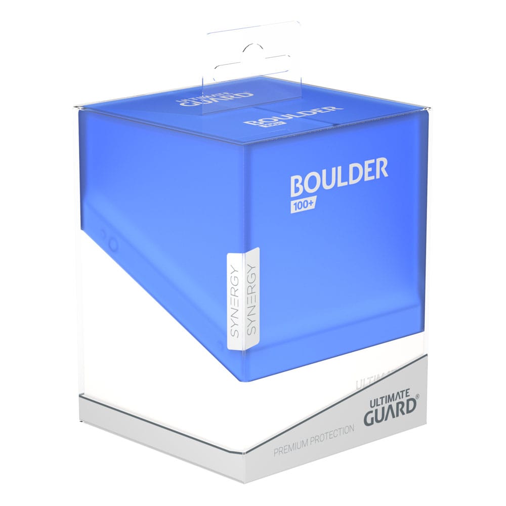 Ultimate Guard Boulder Deck Case 100+ SYNERGY Bleu/Blanc