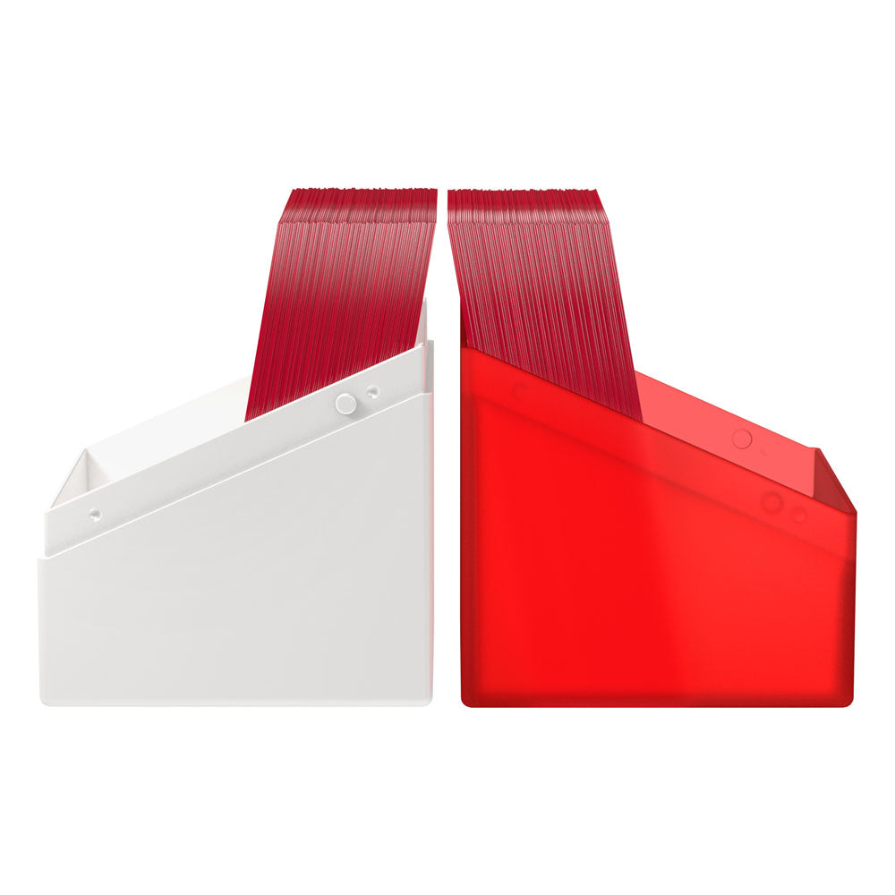 Ultimate Guard Boulder Deck Case 100+ SYNERGY Rouge/Blanc