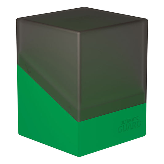 Ultimate Guard Boulder Deck Case 100+ SYNERGY Noir/Vert