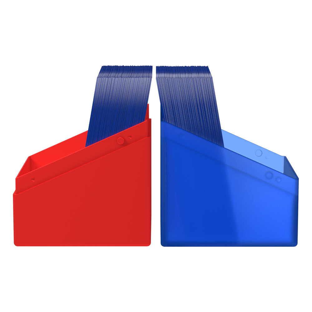 Ultimate Guard Boulder Deck Case 100+ SYNERGY Bleu/Rouge