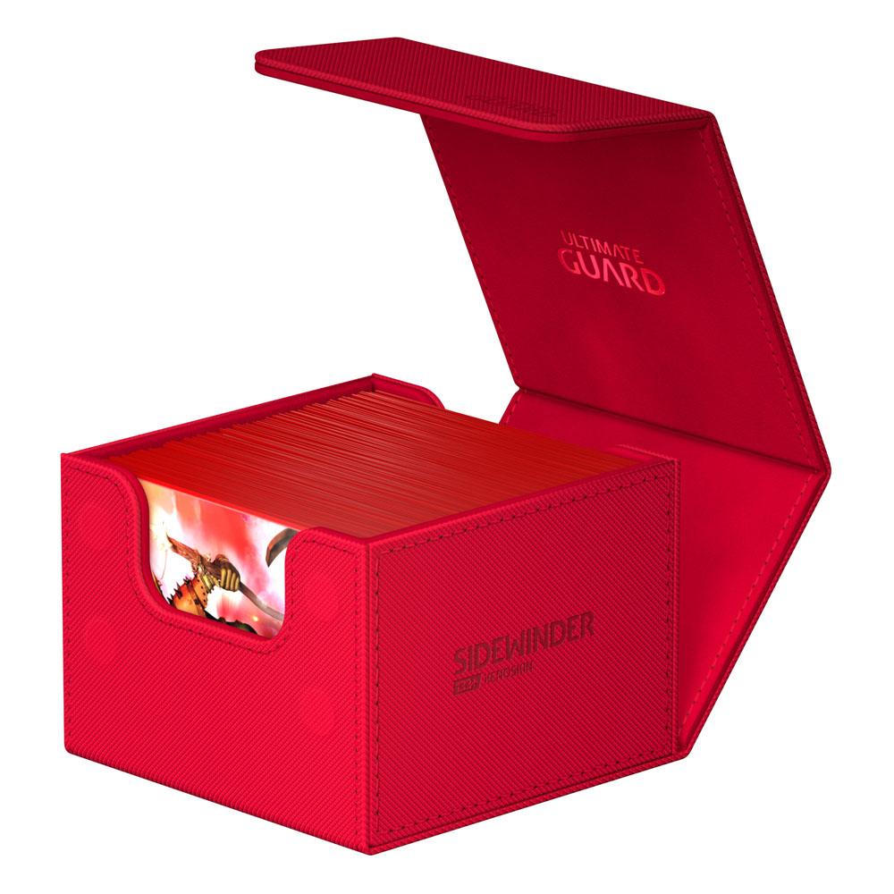 Ultimate Guard Sidewinder 133+ XenoSkin Monocolor Rouge