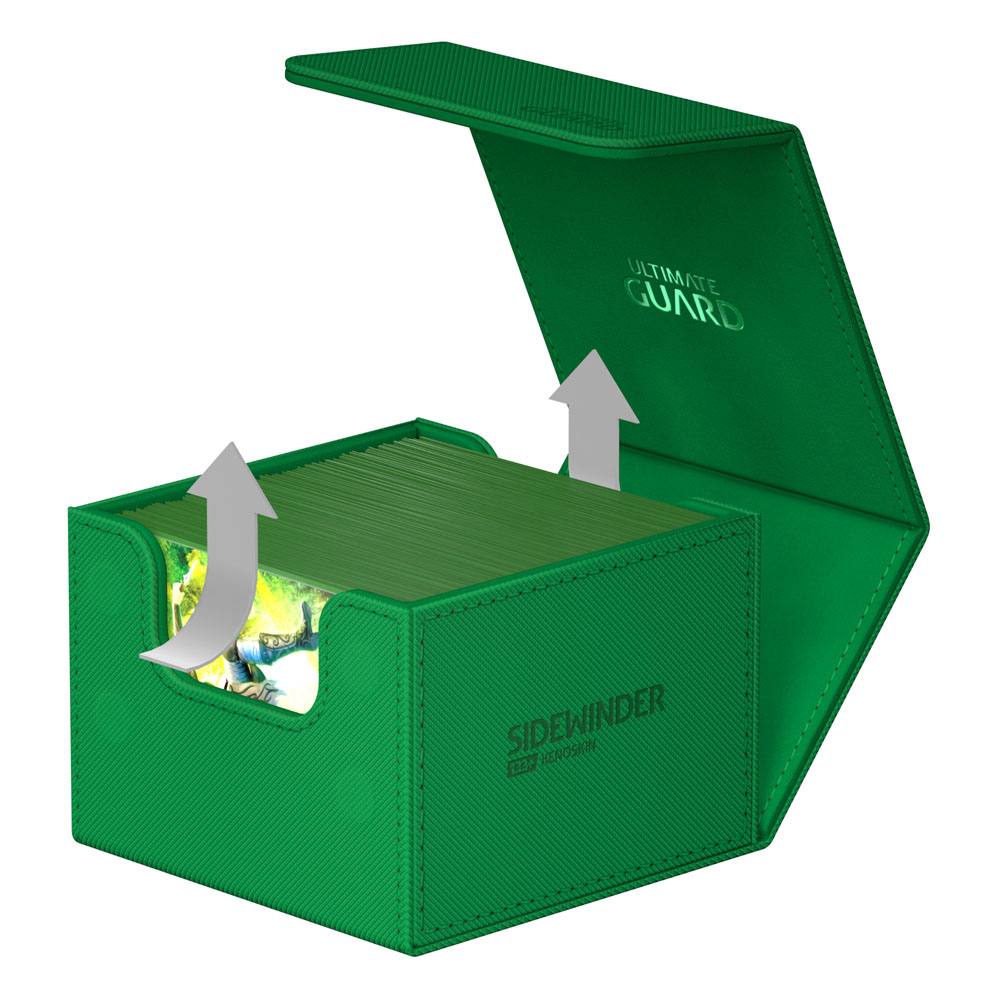 Ultimate Guard Sidewinder 133+ XenoSkin Monocolor Vert