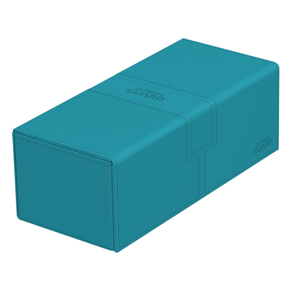 Ultimate Guard Twin Flip`n`Tray 266+ Xenoskin Bleu Pétrole