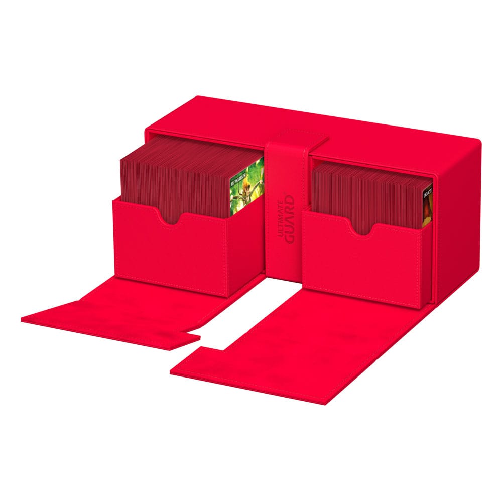 Ultimate Guard Twin Flip`n`Tray 266+ Xenoskin Rouge
