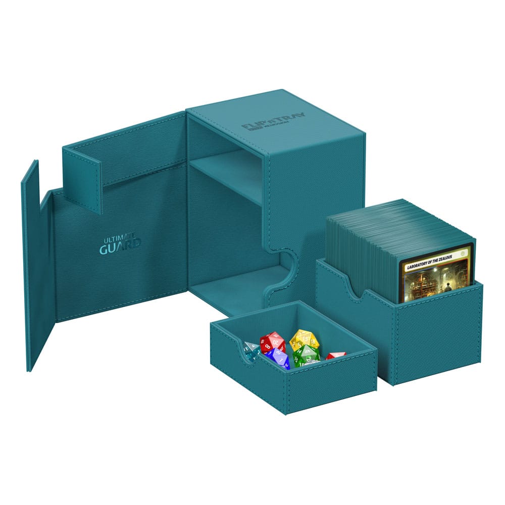 Ultimate Guard Flip`n`Tray 133+ XenoSkin Pétrole