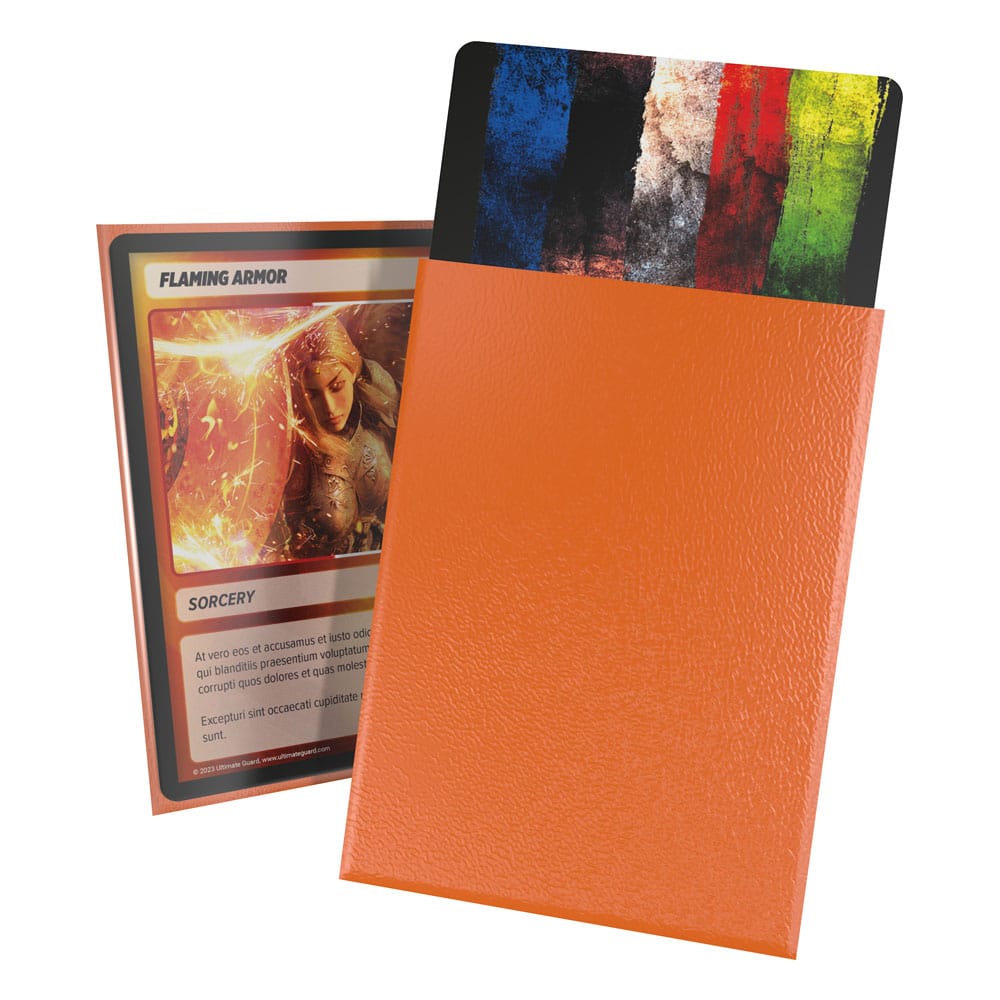 Ultimate Guard 100 pochettes Cortex Sleeves taille standard Orange Mat