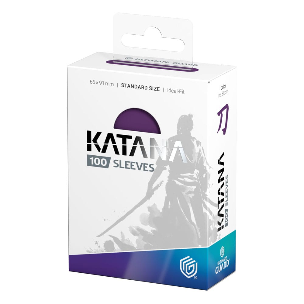 Ultimate Guard 100 pochettes Katana Sleeves taille standard Iris Bloom