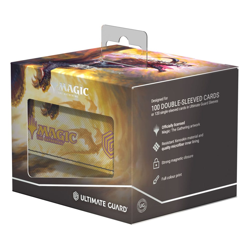 Ultimate Guard Sidewinder 100+ Xenoskin Magic: The Gathering "Tarkir: Dragonstorm" Ghostfire - Stormscale Scion