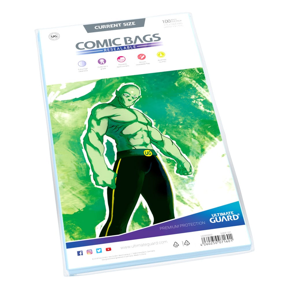 Ultimate Guard pochettes Comics refermables (Current Size) (100)