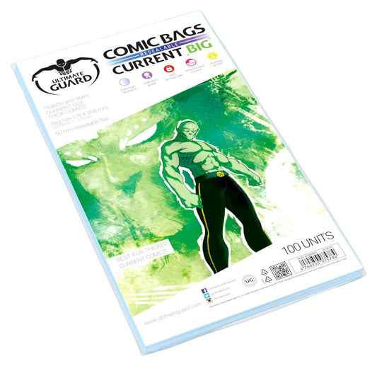 Ultimate Guard pochettes Comics BIG refermables (Current Size) (100)