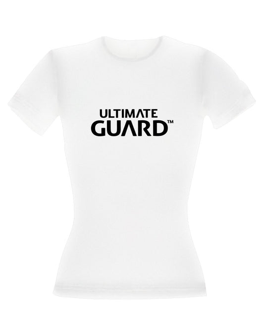 Ultimate Guard T-Shirt femme Wordmark Blanc (S)