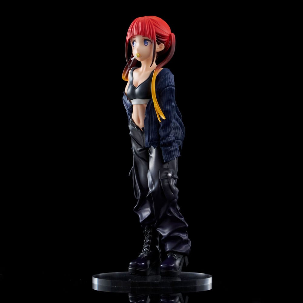 Gridman Universe statuette PVC Zozo Black Collection Chise Asukagawa 21 cm