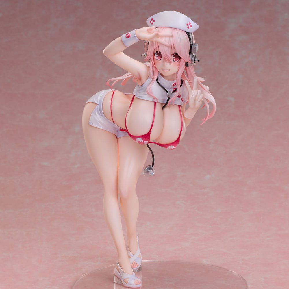 Super Sonico statuette PVC 1/6 Super Sonico Nurse Bikini Ver. 22 cm