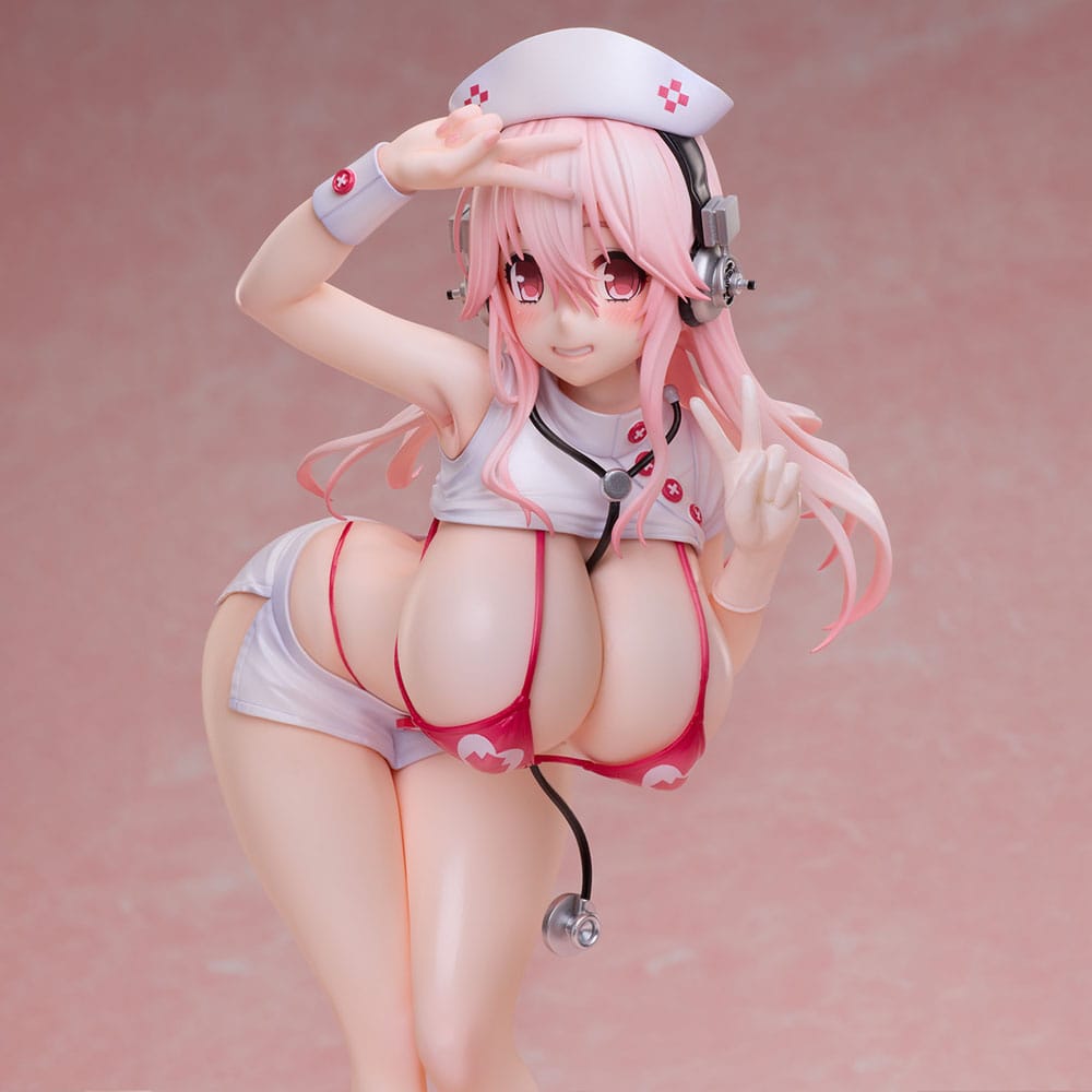 Super Sonico statuette PVC 1/6 Super Sonico Nurse Bikini Ver. 22 cm