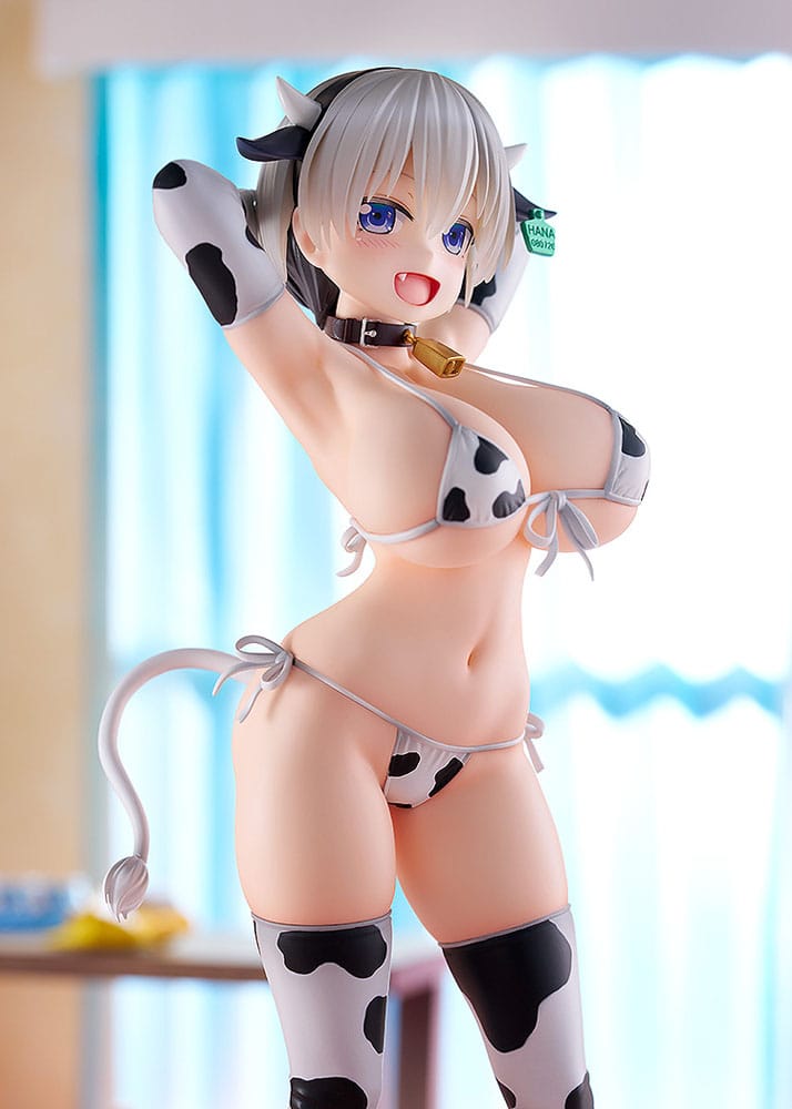 Uzaki-chan Wants to Hang Out! statuette PVC 1/7 Hana Uzaki Cow Bikini Ver. 25 cm