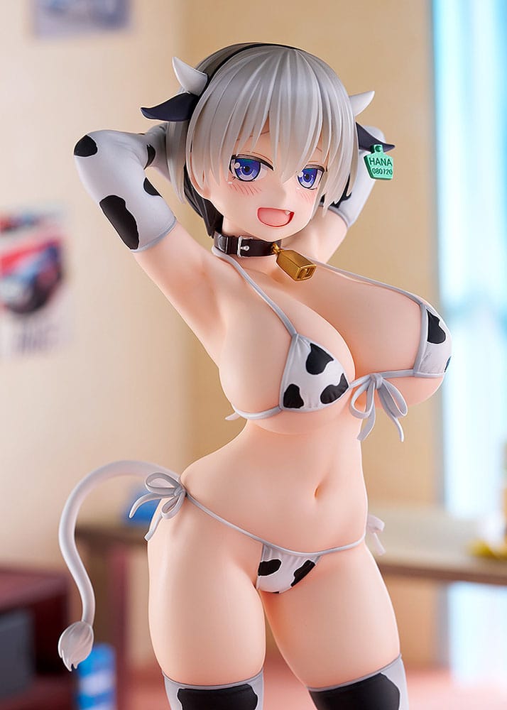 Uzaki-chan Wants to Hang Out! statuette PVC 1/7 Hana Uzaki Cow Bikini Ver. 25 cm