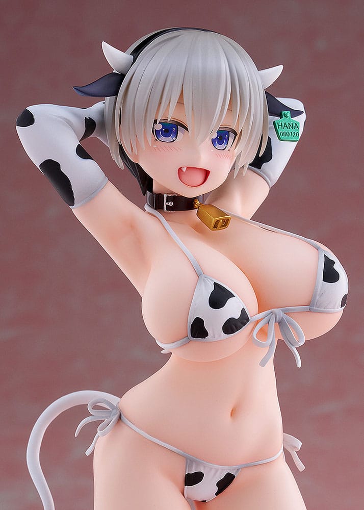 Uzaki-chan Wants to Hang Out! statuette PVC 1/7 Hana Uzaki Cow Bikini Ver. 25 cm