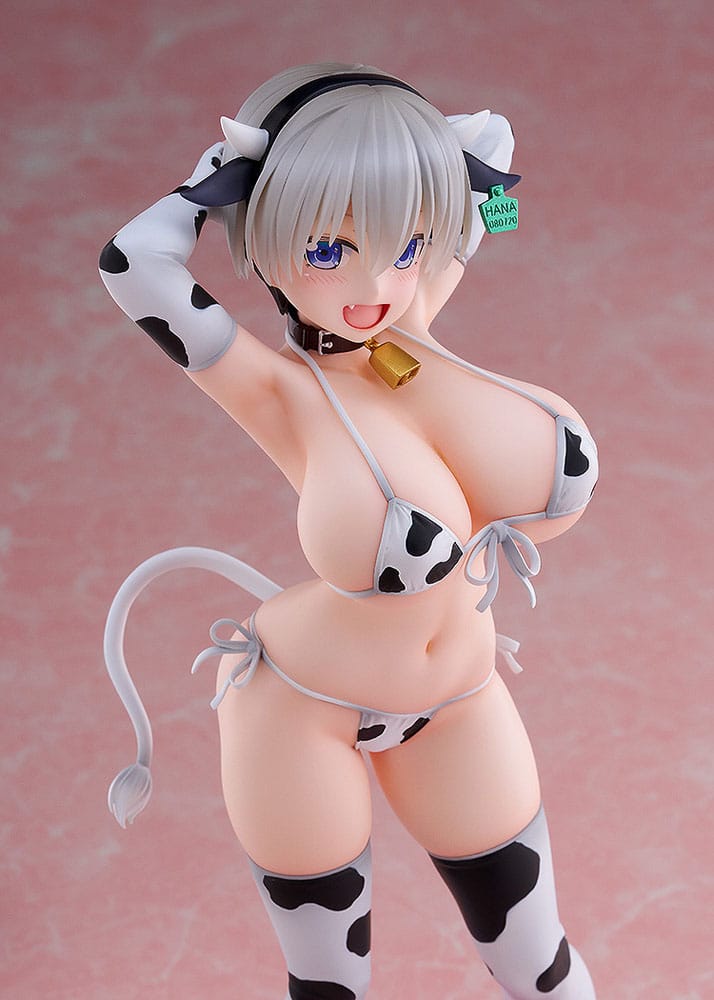 Uzaki-chan Wants to Hang Out! statuette PVC 1/7 Hana Uzaki Cow Bikini Ver. 25 cm