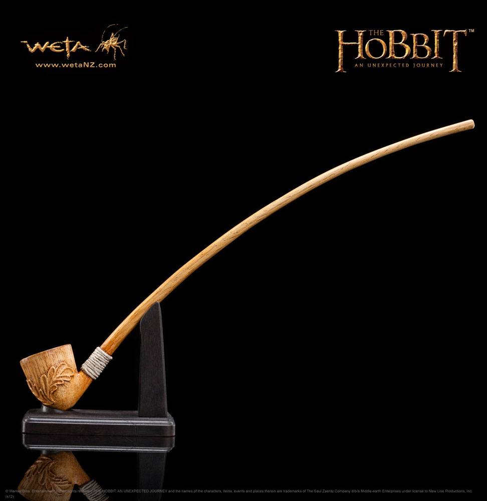 Le Hobbit Un voyage inattendu réplique 1/1 pipe de Bilbon Sacquet 35 cm