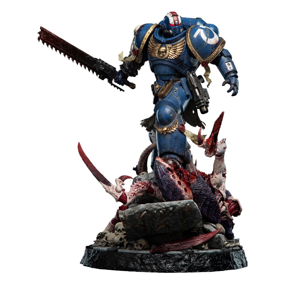 Warhammer 40,000: Space Marine 2 statuette 1/6 Lieutenant Titus Battleline Edition 63 cm