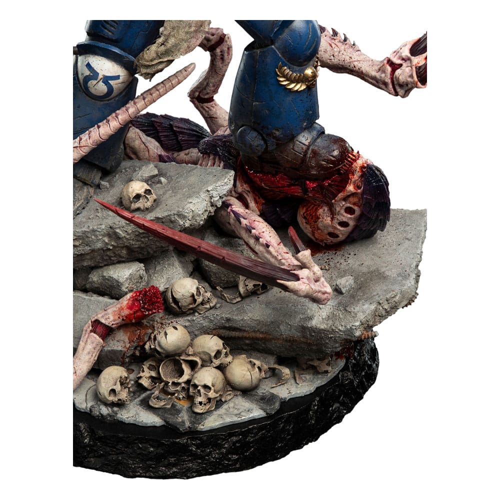 Warhammer 40,000: Space Marine 2 statuette 1/6 Lieutenant Titus Battleline Edition 63 cm